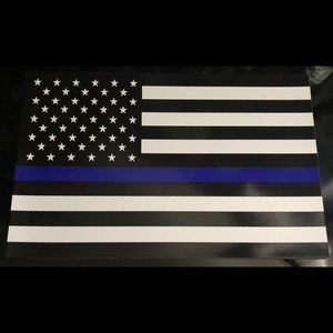 Back the Blue Vehicle Square Magnet